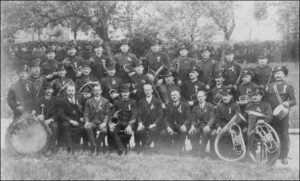1924 – Gruppenbild anläßlich der 75järigen Bestandsfeier am 1. Juni