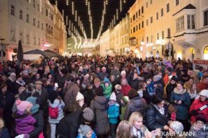 18.11.2017: Einschaltfeier der Rieder Weihnachtsbeleuchtung