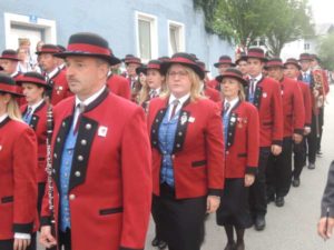 12.06.2019: Marschwertung beim Bezirksmusikfest in Taiskirchen